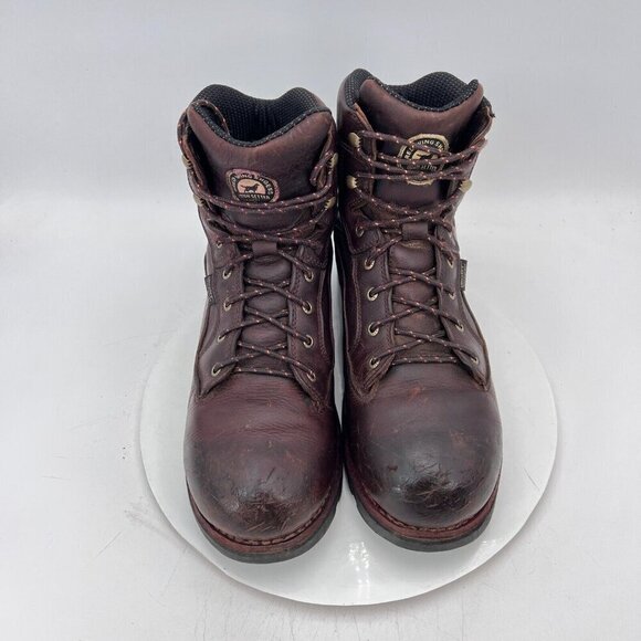 Irish Setter 878 Trailblazer 7" Men Sz 12EE Brown Leather Waterproof Ankle Boot - Picture 3 of 14